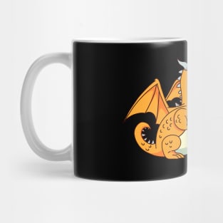 Funny Dragon Playing With Matches Irony Mug
